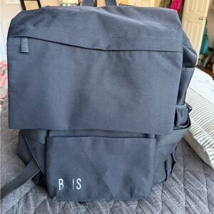 BEIS Black Women's Diaper Bag Backpack